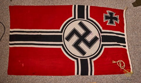German WWII Kriegsmarine Battle Flag — image 8