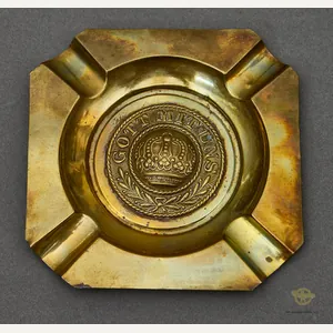 WWI German Ash Tray Gott Mit Uns