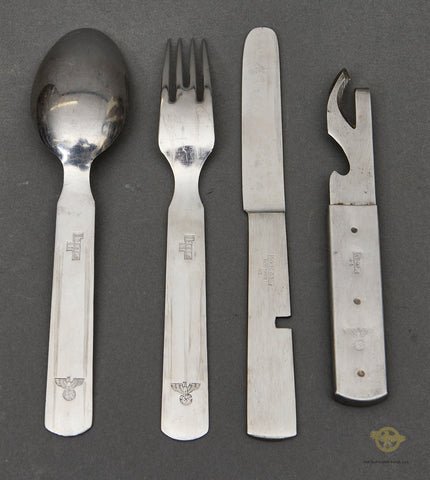 WWII German Mess Kit Utensils — image 2