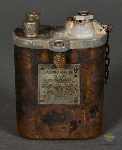 WWII U.S.M.C. Marine Corp 10 Cap Blasting Machine — image 2