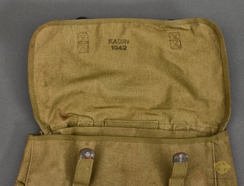 WWII US Army M-1936 Field Musette Bag 45th Inf Div — image 5
