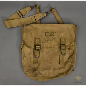 WWII US Army M-1936 Field Musette Bag 45th Inf Div
