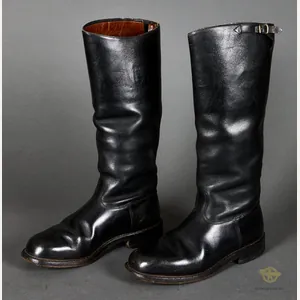 WWII German Wehrmacht Officer's Leather Boots