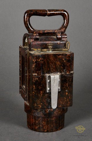 WWII German Carbide Railroad Reichsbahn Lantern — image 3