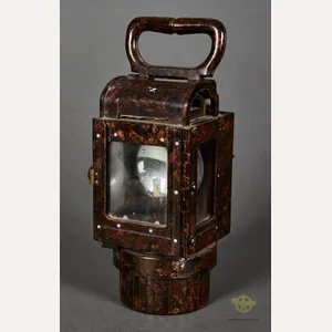 WWII German Carbide Railroad Reichsbahn Lantern