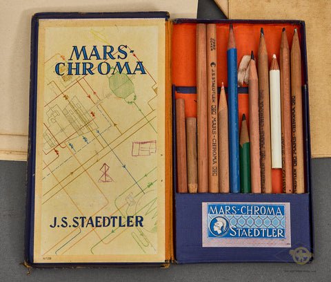 WWII German Luftwaffe Dispatch Case with Contents and Unit Marked — image 7