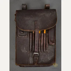 WWII German Luftwaffe Dispatch Case with Contents and Unit Marked