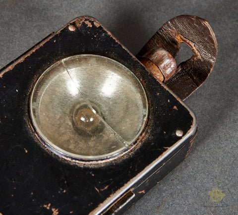 WWII German Field Torch Flashlight By Pretrix No 679L — image 3