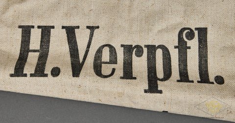 German WWII Heer Army 1944 Dated Heavy Burlap Ration Grain Sack — image 3