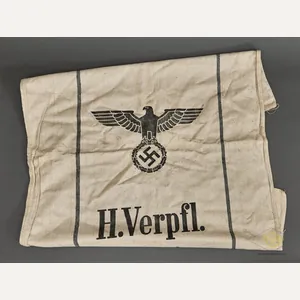 German WWII Heer Army 1944 Dated Heavy Burlap Ration Grain …