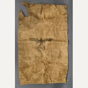 German WWII Heer Army Burlap Ration Grain Sack
