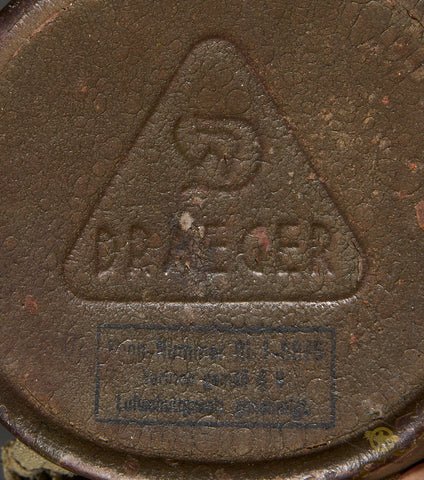 WWII German Luftschutz Civilian Gas Mask by Draeger — image 3