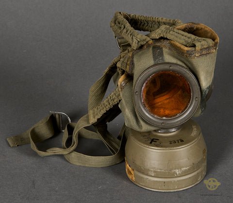 WWII German Luftschutz Civilian Gas Mask by Draeger — image 6