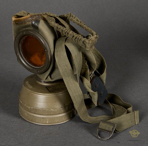 WWII German Luftschutz Civilian Gas Mask by Draeger — image 7