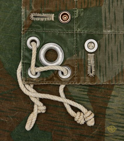 German WWII Zeltbahn Shelter Tent Hale — image 3