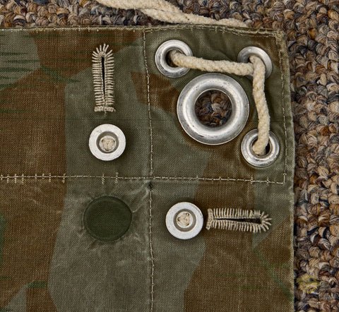 German WWII Zeltbahn Shelter Tent Hale — image 4