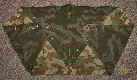 WWII German Zeltbahn w/Straps and Poles — image 2