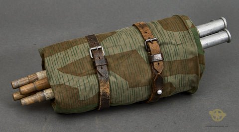 WWII German Zeltbahn w/Straps and Poles — image 5