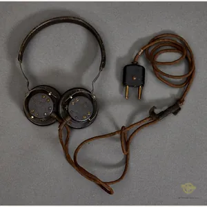 WWII German Head Set for Field Phone