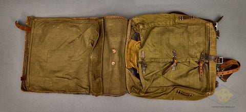 WWII German Unit Marked and Named Wehrmacht Pony Fur Backpack — image 6