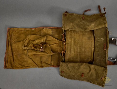 WWII Model 1934 German Army Unit Marked Pony Fur Backpack — image 10