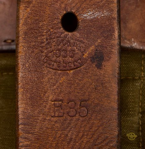 WWII Model 1934 German Army Unit Marked Pony Fur Backpack — image 4