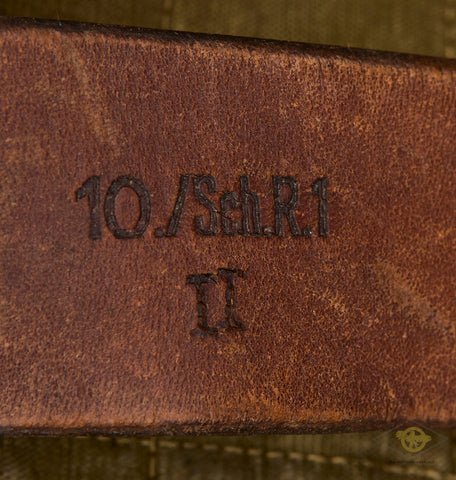 WWII Model 1934 German Army Unit Marked Pony Fur Backpack — image 5