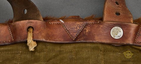 WWII Model 1934 German Army Unit Marked Pony Fur Backpack — image 6