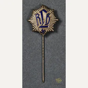German WWII RLB Starburst Stick Pin