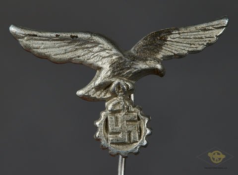 WWII German Luftwaffe Heimat und Alarm Flakartillerie (Homeland and Alarm Flak Artillery) Stick Pin — image 2
