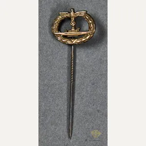 German WWII U-Boat Stick Pin
