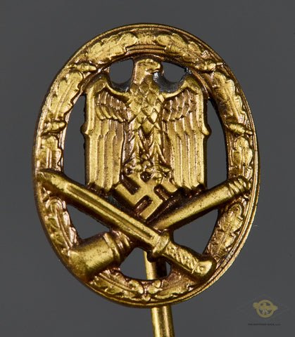 German WWII General Assault Stick Pin — image 2
