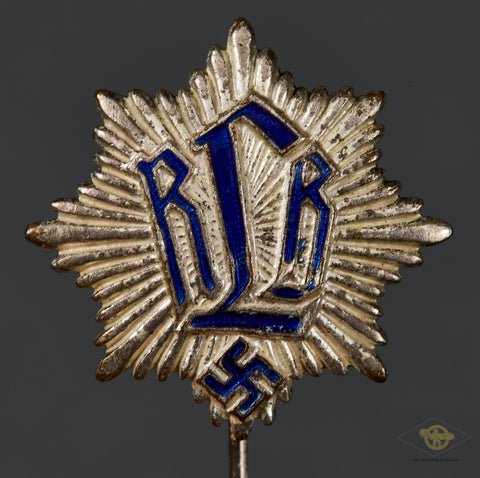 German WWII RLB Starburst Stick Pin — image 2
