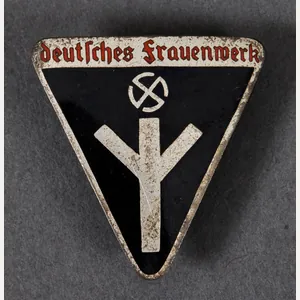 Third Reich Deutsches Frauenwerke Membership Pin