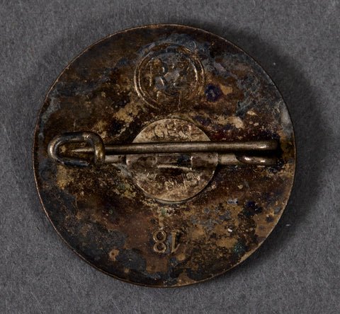 German WWII NSDAP Party Membership Pin — image 2