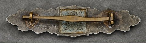 German WWII Close Combat Clasp in Bronze by FLL — image 2