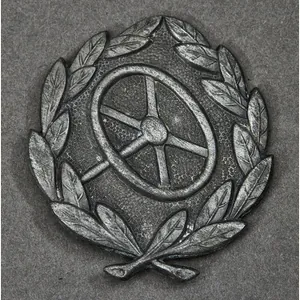 German WWII Driver's Badge in Silver