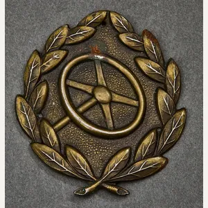 German WWII Driver's Badge in Bronze