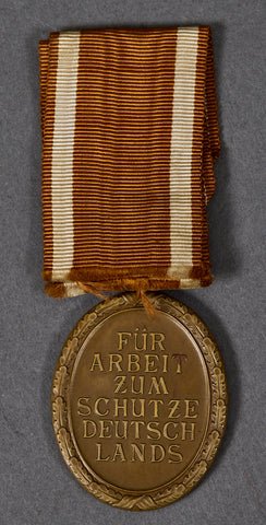 German WWII West Wall Defense Badge w/Packet — image 3