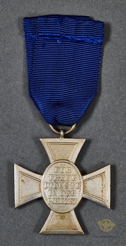 German WWII Police 12 Year Long Service Award 2nd Class — image 2