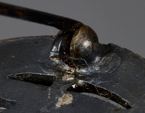 German WWII Kriegsmarine Blockade Runner's Badge with Miniature Stick Pin — image 3