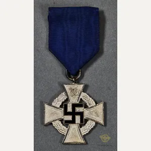 German WWII 25 Year Party Faithful Service Award
