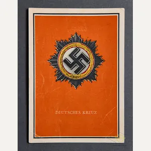 Original German Postcard Deutsches Kreuz (German Cross)