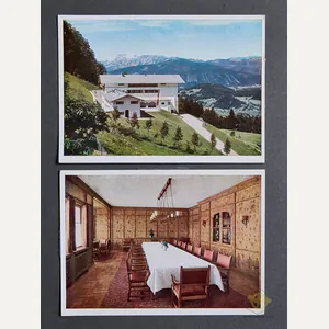 Two Original Postcards of the Berghof