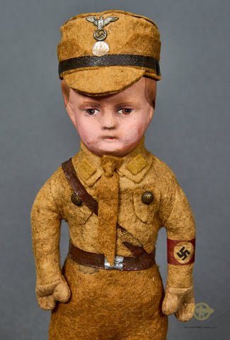 Third Reich Vintage SA Soldier Doll — image 2