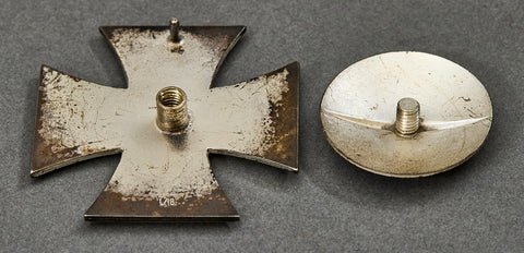 German WWII Iron Cross 1st Class Screw Back — image 3