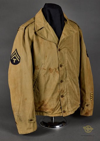 US WWII Model 1941 Jacket for Middle Eastern Forces Tech Sergeant — image 3