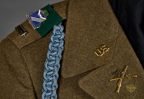 WWII/Korean War US 2nd Infantry Division 1st Lieutenant Ike Jacket — image 3