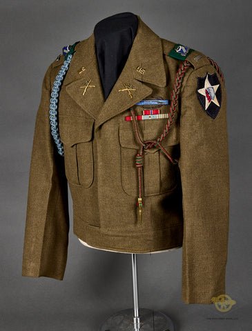 WWII/Korean War US 2nd Infantry Division 1st Lieutenant Ike Jacket — image 6