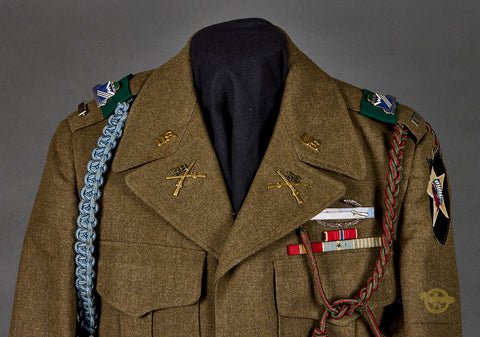 WWII/Korean War US 2nd Infantry Division 1st Lieutenant Ike Jacket — image 7